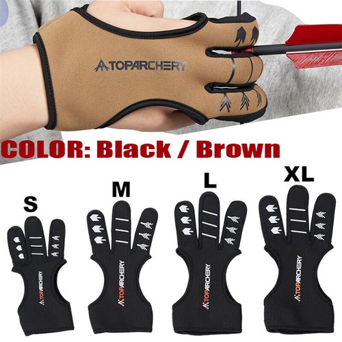 Archery finger gloves - archery,