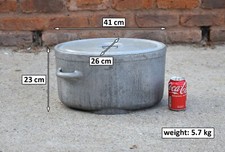 old cast aluminium fish kettle