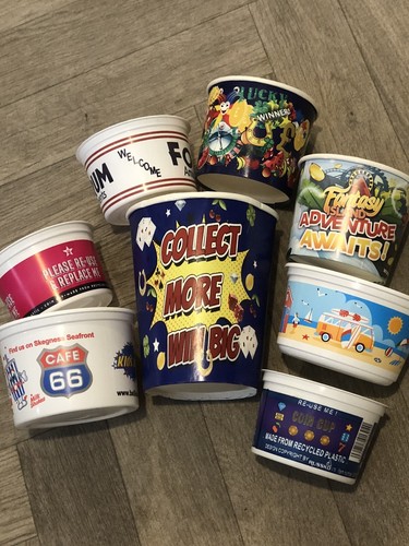 Arcade cups joblot coin - arcade,