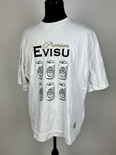 Evisu custom made shirt l - t,