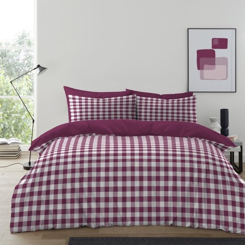 Gingham moor check reversible - check,