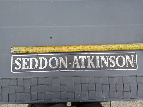 Seddon atkinson emblem - seddon,