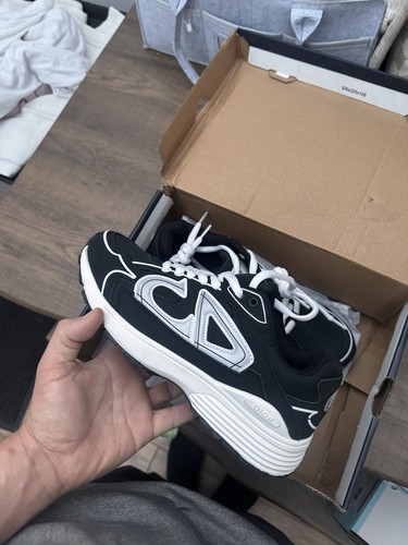 Dior b30 white mesh sneaker - b30,