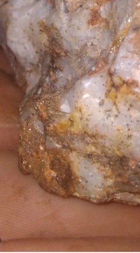 Paydirt gold ore - &,