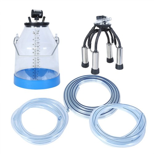Portable dairy milking machine - milking,