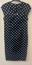 Polka Dot Wiggle Pencil Dress