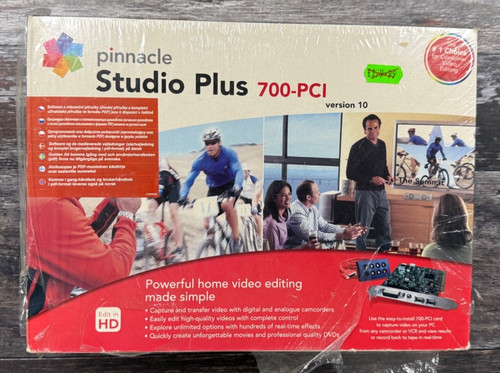 Pinnacle studio plus 700 - studio,