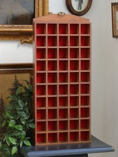 Vintage Wood & Red Curio