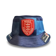HULL KR Rugby League Bucket Hat from Upcycled Official FI-TA Shirt 