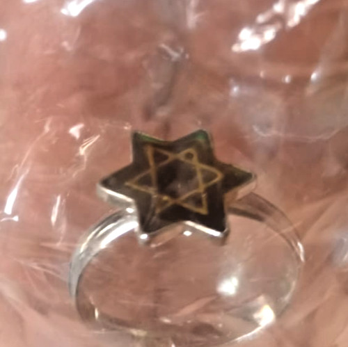 Ring with star david - star, of