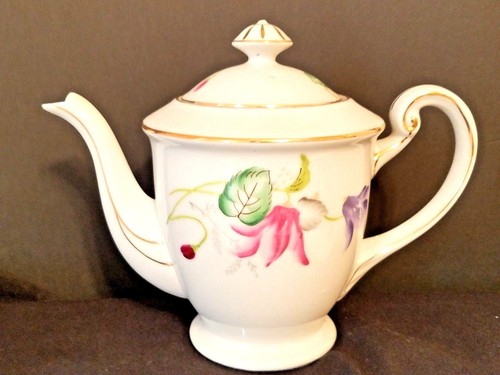 Vintage hand painted floral - painted,