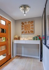 Crystal Flush Mount 4 Light