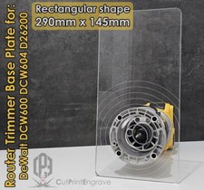 Rectangular Shape Router Base