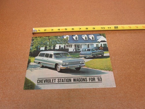 1963 chevrolet station wagon - station,