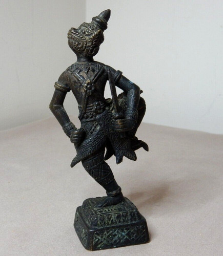 Old asian miniature - miniature, bronze