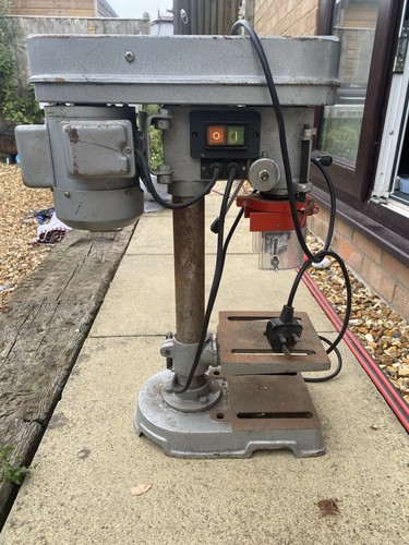 Vintage benchtop drill press - drill,
