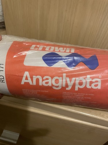 Crown anaglypta embossed - crown,