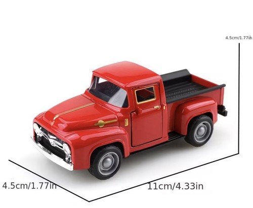 Red pick truck - up, toy