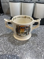 Taunton Cider Two HANDLED MUG by Wade Potteries Christmas Scene - Ltd Edition 