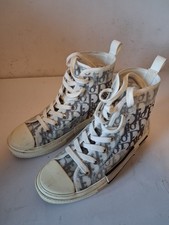 DIOR B23 HIGH TOP OBLIQUE TRAINERS SNEAKER CASUAL SHOES SIZE UK 5 EU 38
