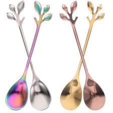  4 Pcs Tea Spoon Stainless