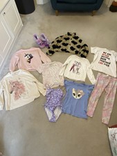 Girls Age 9-10 Years Clothes Bundle 10 Items Next H&M Tu