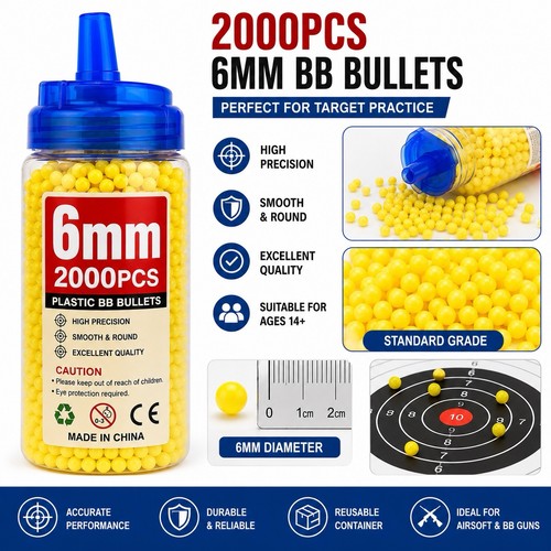2000 plastic gun pellets - 2000,