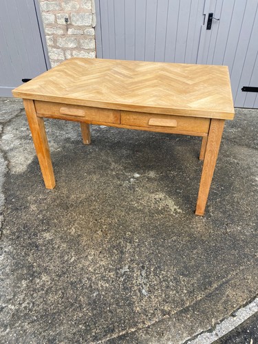 Vintage oak table - oak,