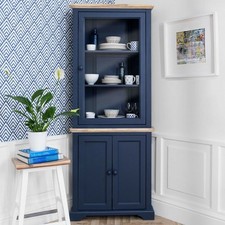 Navy blue corner display - blue,