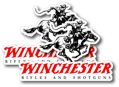 Winchester decal sticker 3m - 2x,