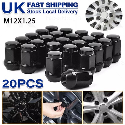 20x black alloy wheel - 20x, m12