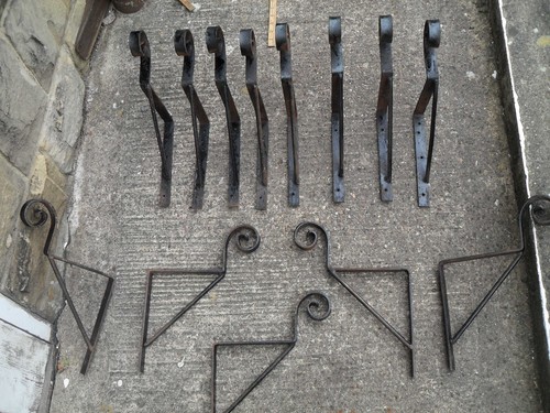 Wall brackets wrought - 1,
