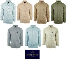 Hazy Blue Mens Long Sleeve