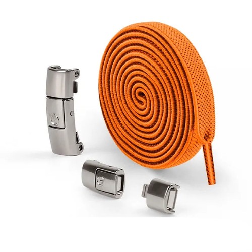 Orange stretchy elastic tie - elastic, no
