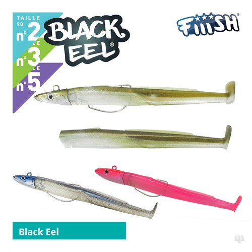 Fiiish black eel lures - fiiish,