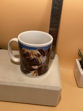 Otter House Staffy Bull Terrier Dogs Ceramic Coffee Mug Cup Perfect Condition