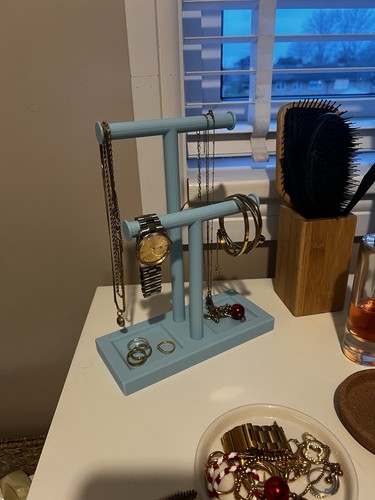 Bar jewellery display stand - t-bar,