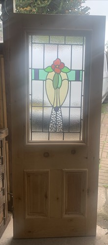 Old original victorian stained - old,