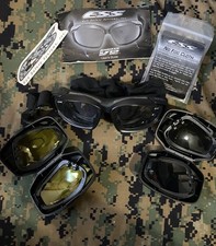 Genuine British Army Issue ESS V12 Advancer Ballistic Tactical / Assault Goggles