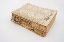 1919 Original Bradshaws Railway Guide Timetable Handbook Missing Cover