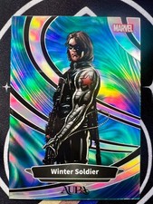 2025 KAKAWOW AURA Marvel Cyan Refractor #139 Winter Soldier 145/145 Bookend Topp