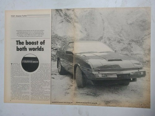 1982 mitsubishi starion - mitsubishi,