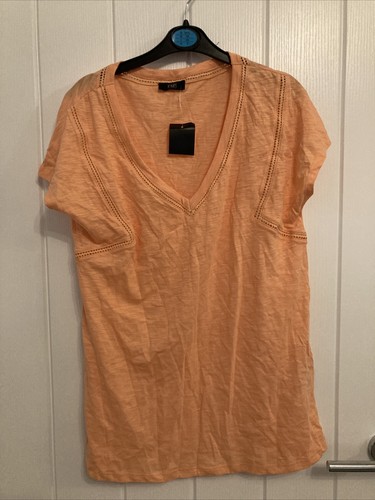 Peach orange shirt - orange, size