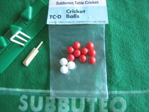 Subbuteo cricket genuine - cricket,