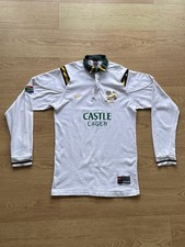 2000-01 South Africa Springboks Rugby Union Long Sleeve Shirt Size L
