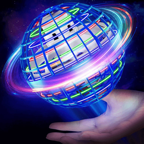 Flying orb ball 360 - flying, rotating