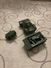  DINKY TOYS  LIGHT DRAGON TRACTOR & ARMOURED CAR + ANOTHER ONE!!
