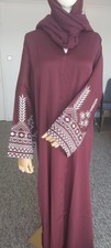 Embroidered Dubai Abaya