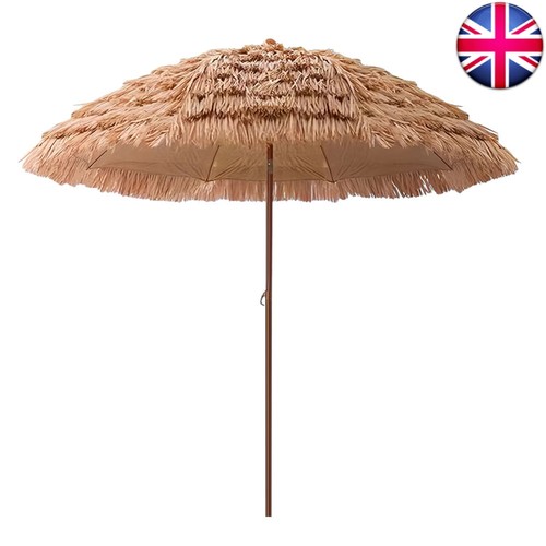 23ft height thatched - 6.23ft/1.9m,