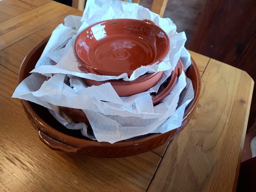 Set stoneware ceramic - set, 6